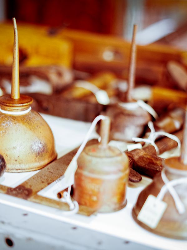 image of artefacts and antiques that were kept at the Hale Aloha.